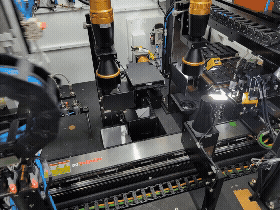 Animated demonstration of a dimensional inspection cycle